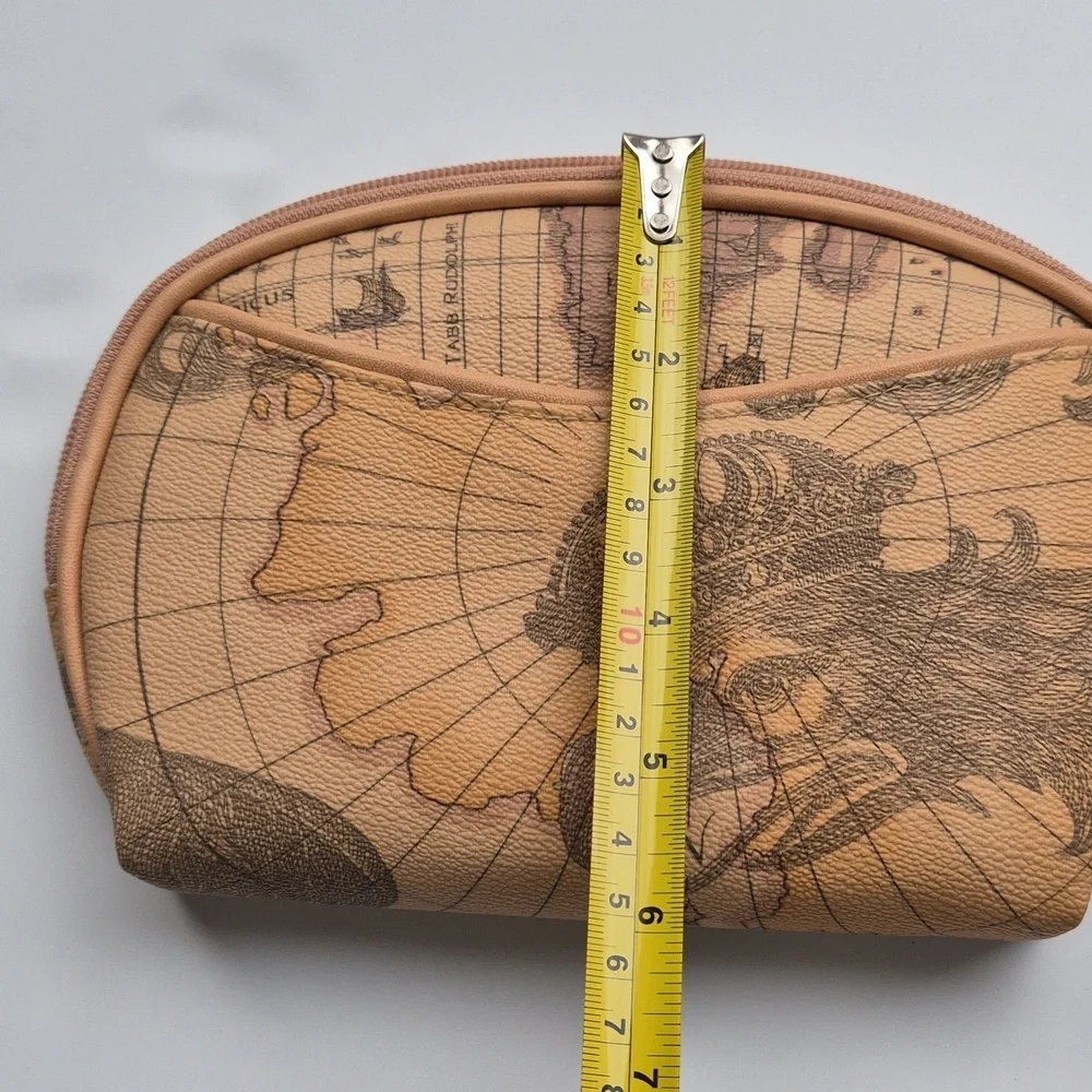 Elka Vintage World Map 5 Nesting Pouches